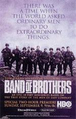 La locandina di Band of Brothers.